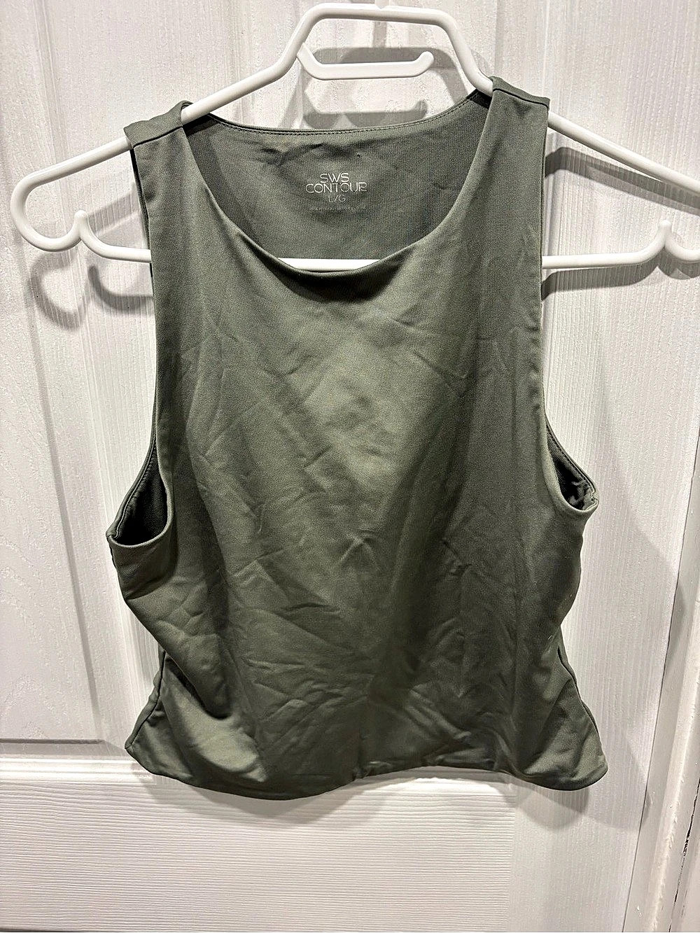 SWS Contour Olive Tank Top Like New